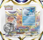 SWSH Brilliant Stars 3 Pack Blister Glaceon