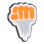 Stow-on-Side Fighting Pin Badge