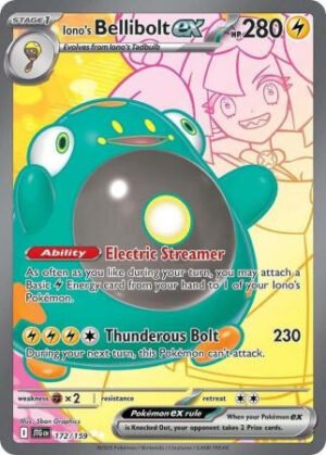 SV Journey Together 172/159 Iono's Bellibolt ex (Full Art)