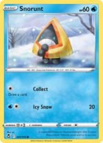 SWSH Silver Tempest 041/195 Snorunt