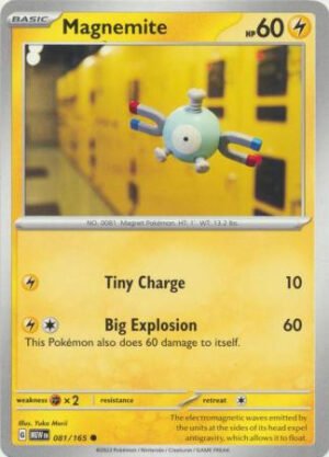 Scarlet & Violet 151 081/165 Magnemite