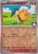SV Destined Rivals 032/182 Ethan's Cyndaquil (Reverse Holo)
