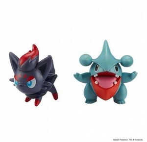 Pokemon Battle Figure Pack - Gible & Zorua