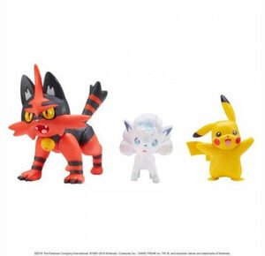 Pokemon Battle 3 Figure Pack - 3-Inch Torracat and 2-Inch Ditto & Pyukymyku