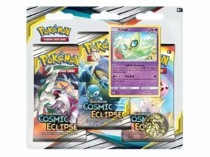 SM Cosmic Eclipse 3 Pack Blister Celebi