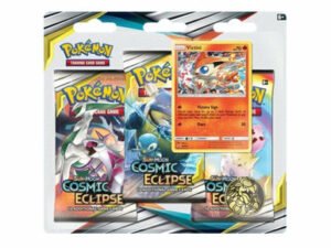 SM Cosmic Eclipse 3 Pack Blister Victini