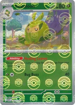 SV White Flare 002/086 Swadloon (POKE BALL Reverse Holo)