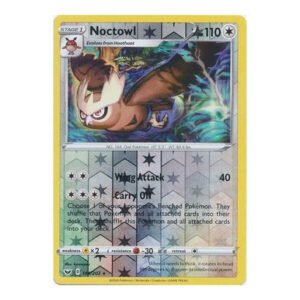 Sword & Shield (Base) 144/202 Noctowl (Reverse Holo)