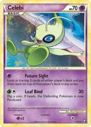 HS Triumphant 3/102 Celebi (Non-Holo)