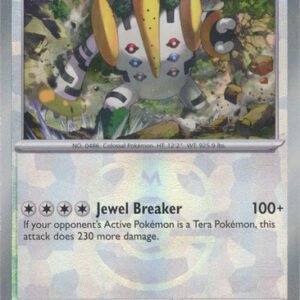 SV Prismatic Evolutions 086/131 Regigigas (MASTER BALL Pattern Holo)