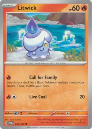 SV Twilight Masquerade 036/167 Litwick