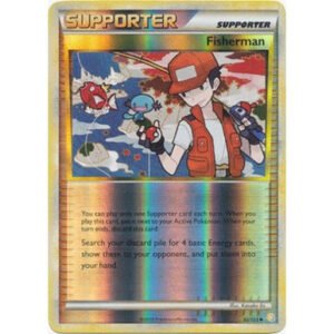 HeartGold & SoulSilver 92/123 Fisherman (Reverse Holo)