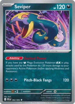 ME Phantasmal Flames 062/094 Seviper