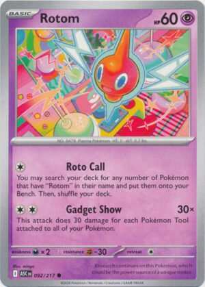 ME Ascended Heroes 092/217 Rotom