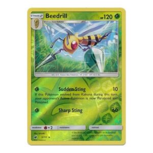 SM Crimson Invasion 003/111 Beedrill (Reverse Holo)