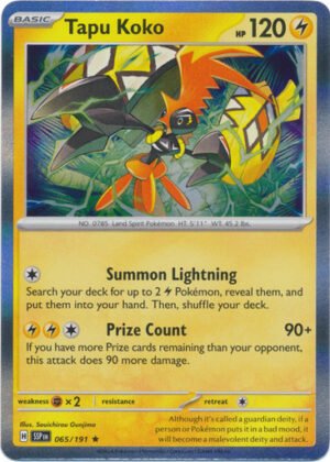 SV Surging Sparks 065/191 Tapu Koko (Holo)