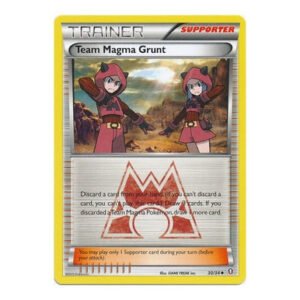 XY Double Crisis 30/34 Team Magma Grunt