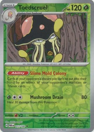 SV Paradox Rift 017/182 Toedscruel (Reverse Holo)