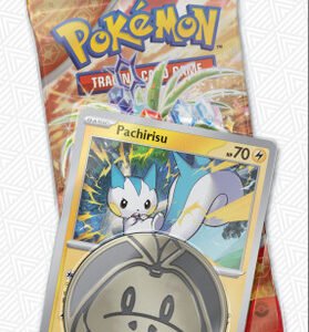 Scarlet and Violet Surging Sparks 1 Pack Checklane Blister Pachirisu