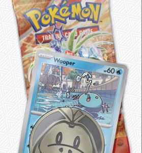 Scarlet and Violet Surging Sparks 1 Pack Checklane Blister Wooper