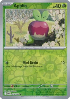 SV Destined Rivals 016/182 Applin (Reverse Holo)