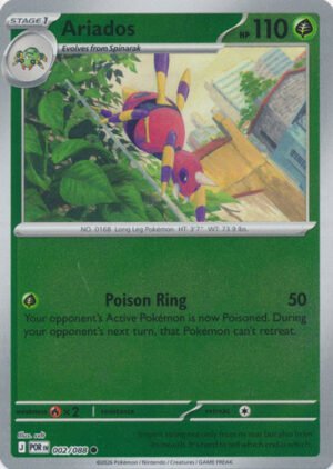 ME Perfect Order 002/088 Ariados (Reverse Holo)