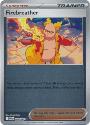 ME Phantasmal Flames 089/094 Firebreather (Reverse Holo)