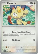Scarlet & Violet 151 052/165 Meowth
