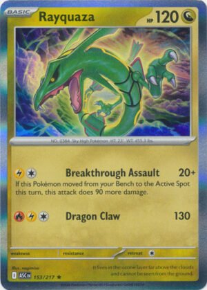 ME Ascended Heroes 153/217 Rayquaza (Holo)