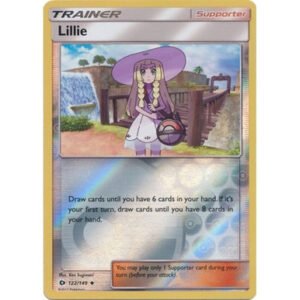 Sun and Moon (Base Set) 122/149 Lillie (Reverse Holo)