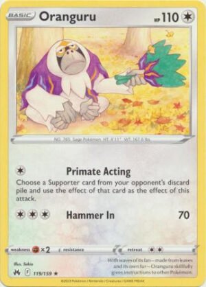 Crown Zenith 119/159 Oranguru