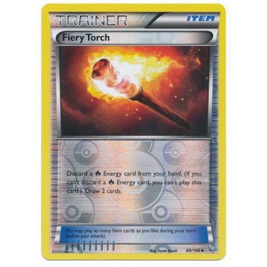 XY Flashfire 89/106 Fiery Torch (Reverse Holo)