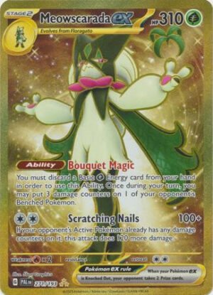 SV Paldea Evolved 271/193 Meowscarada ex (Secret Rare)