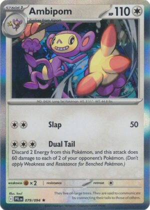 ME Phantasmal Flames 079/094 Ambipom (Holo)