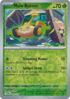 SV Destined Rivals 009/182 Mow Rotom (Reverse Holo)