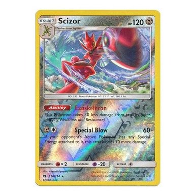 SM Lost Thunder 126/214 Scizor (Reverse Holo)