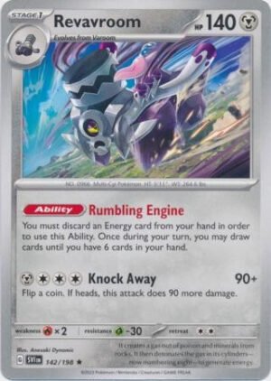 Scarlet & Violet (Base Set) 142/198 Revavroom (Non-Holo)