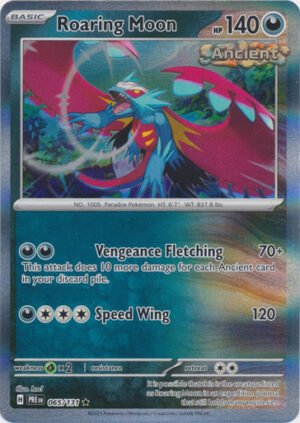 SV Prismatic Evolutions 065/131 Roaring Moon (Holo)