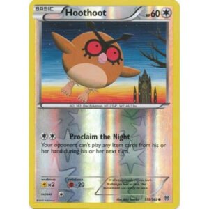XY Break Through 119/162 Hoothoot (Reverse Holo)