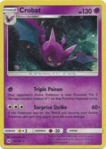 Sun and Moon (Base Set) 56/149 Crobat (Cosmo Holo)
