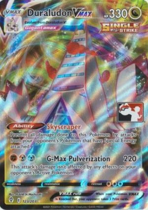 Evolving Skies 123/203 Duraludon VMAX (Prize Pack League Promo)