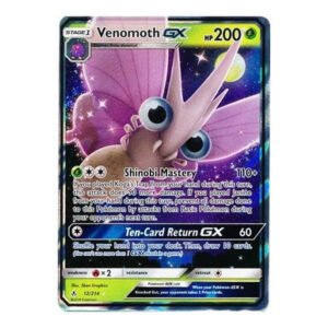 SM Unbroken Bonds 012/214 Venomoth GX (Half Art)