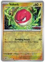 Scarlet & Violet 151 100/165 Voltorb (COSMO HOLO Professor Program League Promo)