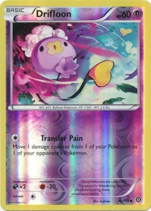 XY Steam Siege 46/114 Drifloon (Reverse Holo)