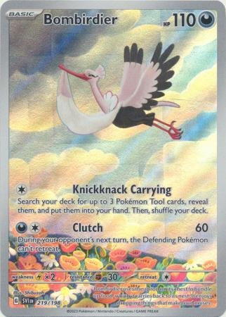 Scarlet & Violet (Base Set) 219/198 Bombirdier (Illustration Rare)