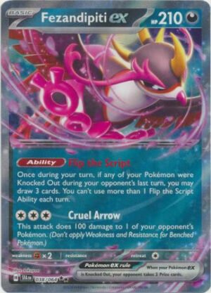 SV Shrouded Fable 038/064 Fezandipiti ex (Half Art)