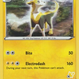 Sword & Shield (Base) 076/202 Boltund (Pikachu Symbol 16)