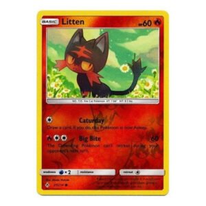 SM Unbroken Bonds 027/214 Litten (Reverse Holo)