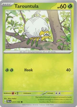 SV Paldea Evolved 017/193 Tarountula