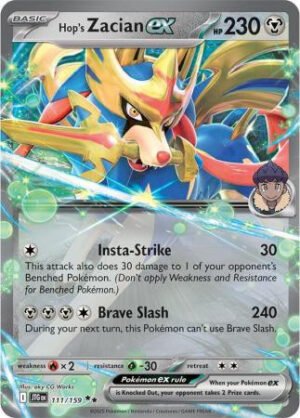 SV Journey Together 111/159 Hop's Zacian ex (Half Art)